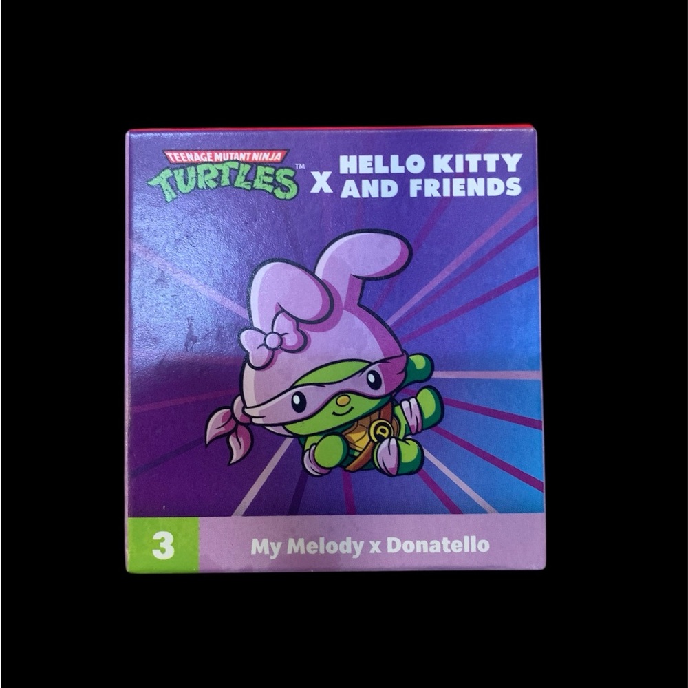 Hello Kitty My Melody Donatello Figure - Pink and Green